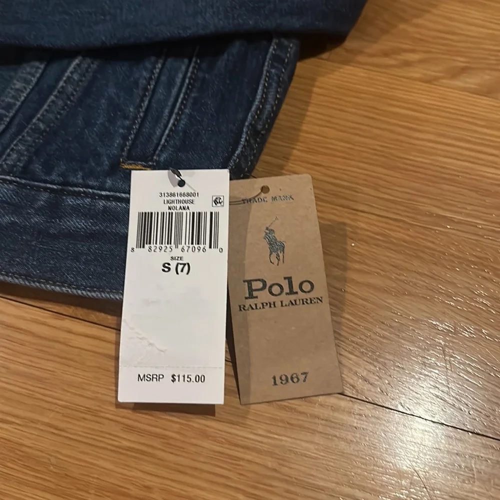 Ralph Lauren girls Childrenswear Patchwork Star Denim Jacket